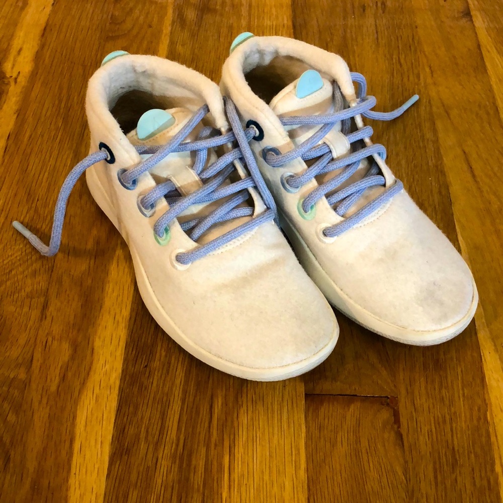 White High-top Allbirds Sneakers